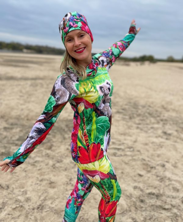 Legginsy długie damskie z kolekcji jesienno-zimowej ,,Misie Koala'' - obrazek 7